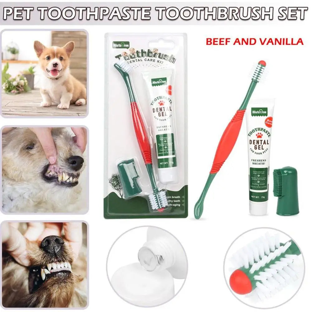 Pet Edible Toothpaste in Vanilla Flavor